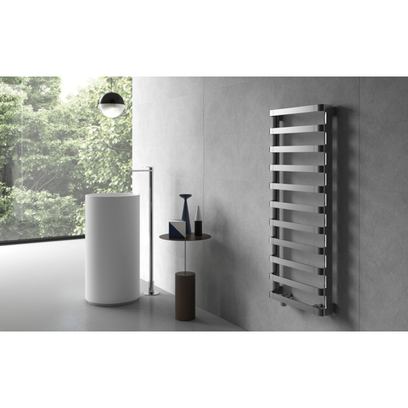 IRSAP Step B koupelnový radiátor 1240x500 barva Chrom