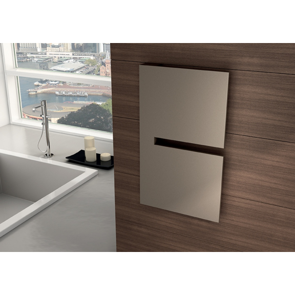 IRSAP Sequenze designový radiátor 845x500 barva Sunstone