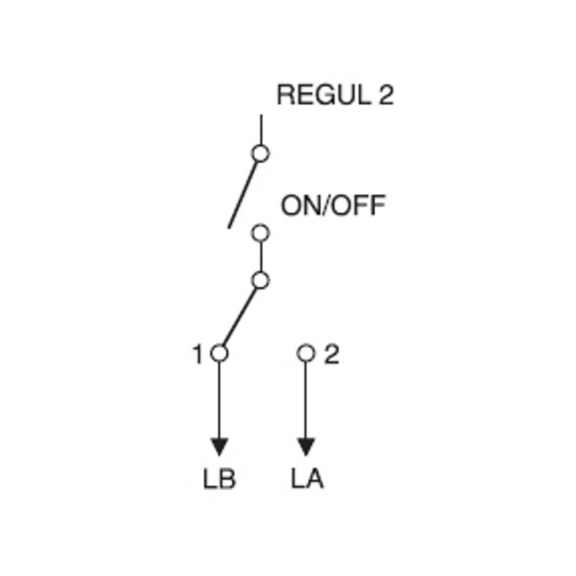 REGUL 2 - schéma zapojení
