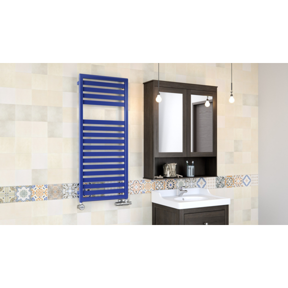 TERMA Lukka koupelnový radiátor 1180x500 RAL5023 moderní prostory