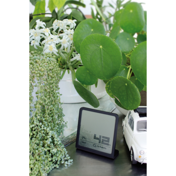 Digitální vlhkoměr a teploměr Stadler Form Selina black2