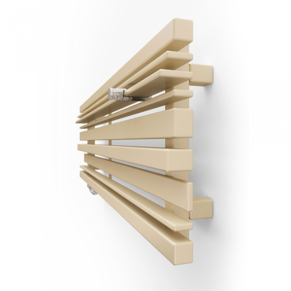 TERMA Sherwood H radiátor pod okno 330x1000 RAL1014 Detail profily