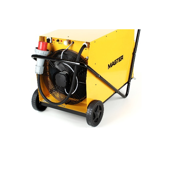 Master B 18 EPR profesionální elektrický ohřívač s ventilátorem a s možností připojení pružné hadice