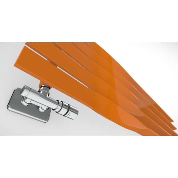 TERMA Cyklon H designový radiátor - barevné provedení RAL2000