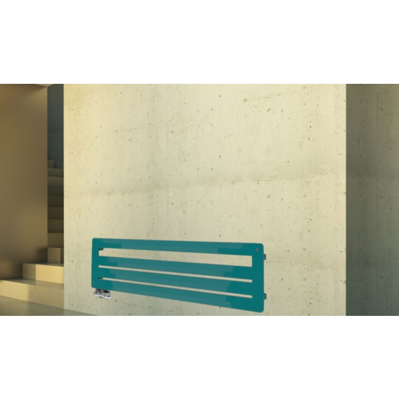 TERMA Aero HG designový radiátor RAL5021 v interiéru