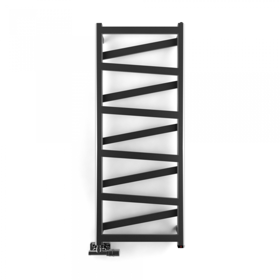 TERMA Vipera ONE designový radiátor 1230x500 barva Granite