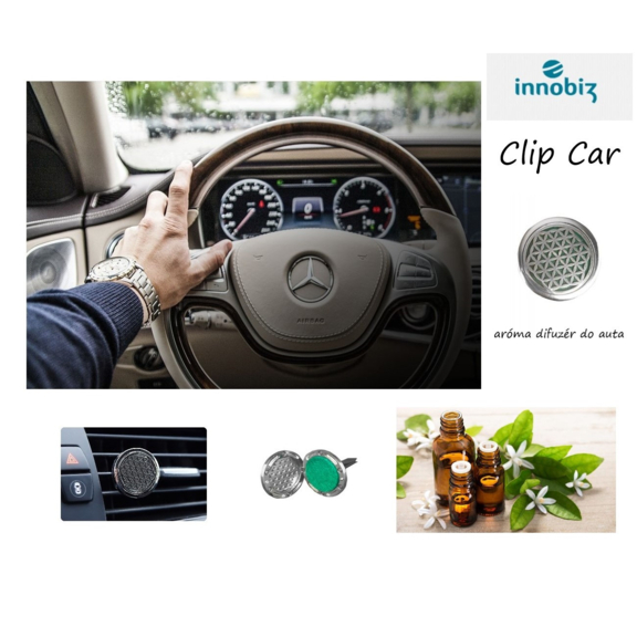 Clip car aróma difuzér do auta
