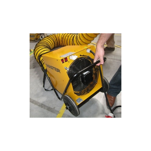 Master B 18 EPR profesionální elektrický ohřívač s ventilátorem a s možností připojení pružné hadice