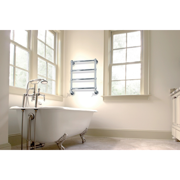 IRSAP Minuette chromový koupelnový radiátor 596x540 barva Chrom