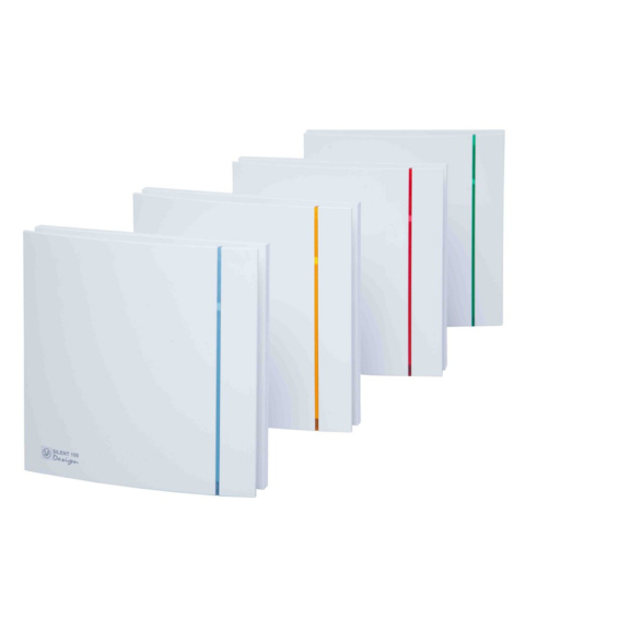 Ventilátor Silent 100 Design CHZ - barebné proužky