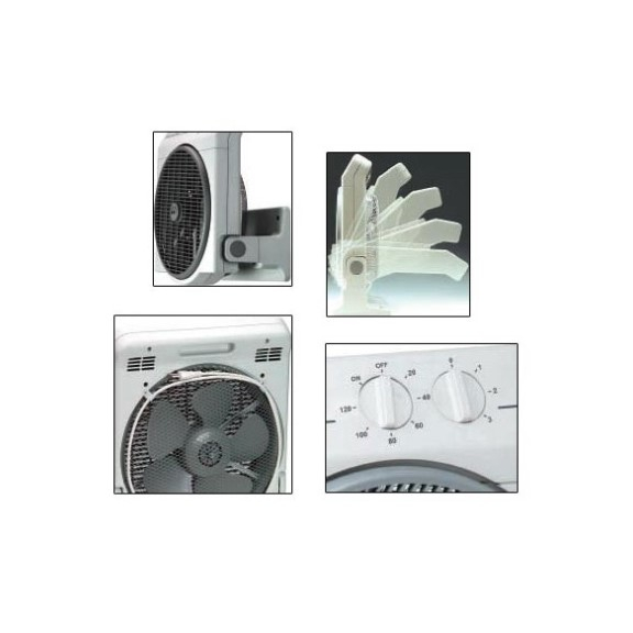 Soler & Palau Meteor NT axiální stolní ventilátor - polohy