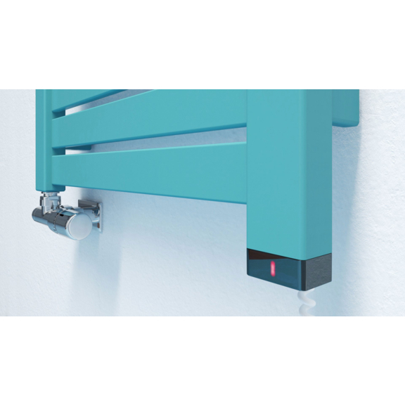 TERMA Mantis ONE designový radiátor RAL5018 na stěnu