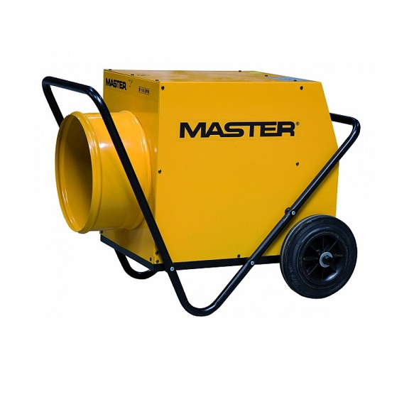 Master B 18 EPR profesionální elektrický ohřívač s ventilátorem a s možností připojení pružné hadice