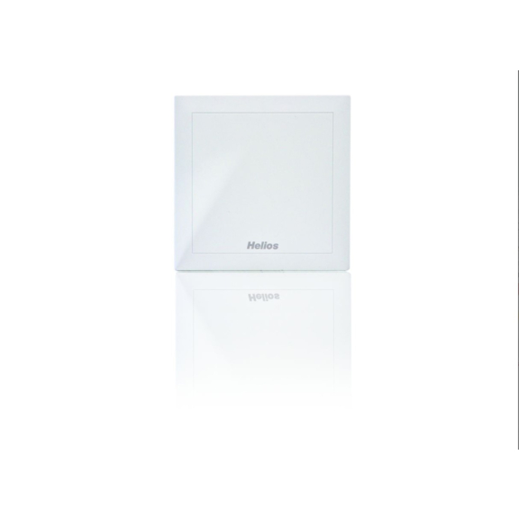 Helios MiniVent M1/100 dvouotáčkový standardní ventilátor - pohled zepředu