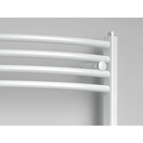 ISAN Spira Radius koupelnový radiátor detail