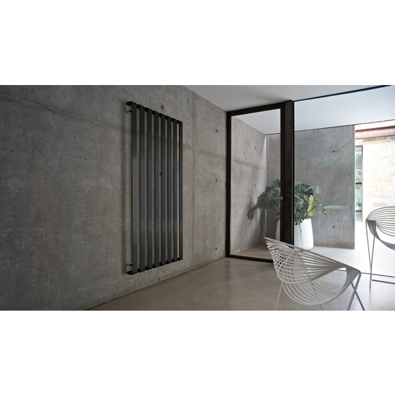 IRSAP Step V chromový designový radiátor 2000x910 Chrom - interiér