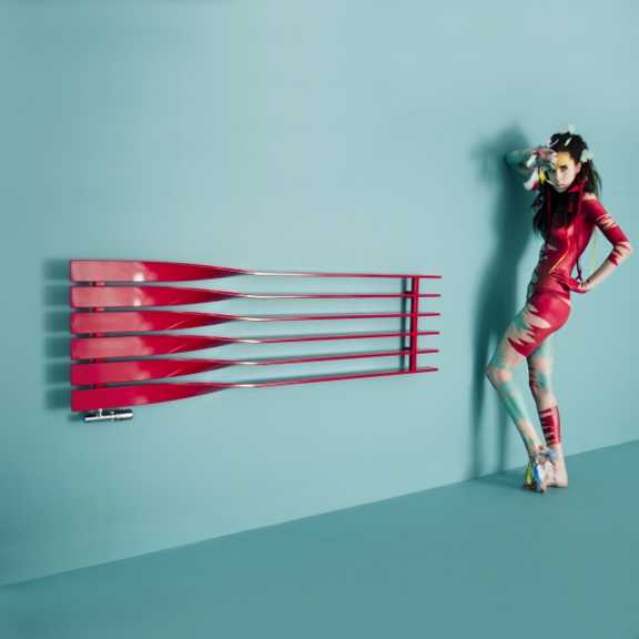 TERMA Cyklon H designový radiátor - moderní design