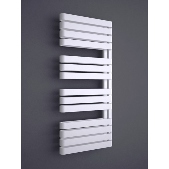 TERMA Warp S designový radiátor 1110x500 RAL 7042 na stěnu - detail