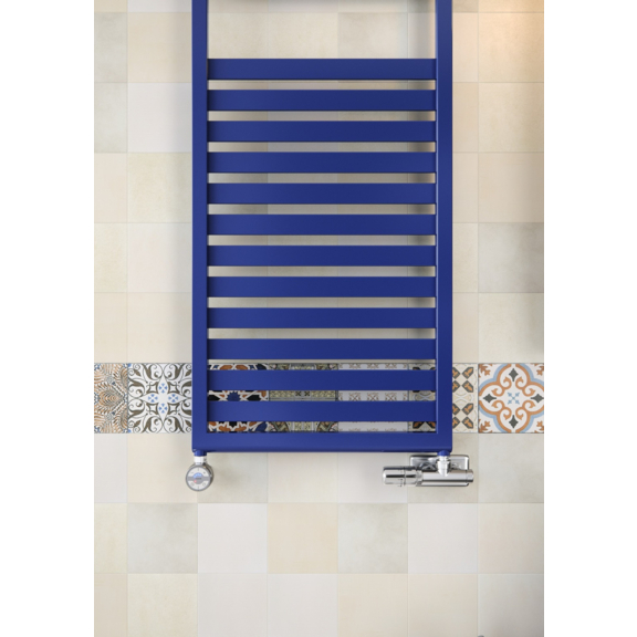 TERMA Lukka koupelnový radiátor 1180x500 RAL5002 detail