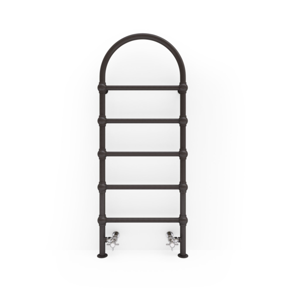 TERMA Retro S designový radiátor 1245x504 barva Sparkling Grey