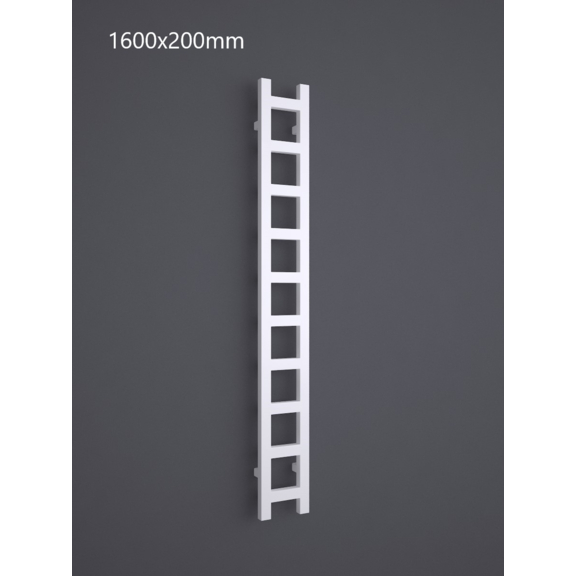 TERMA Easy One vertikální radiátor 1600x200 RAL 9016