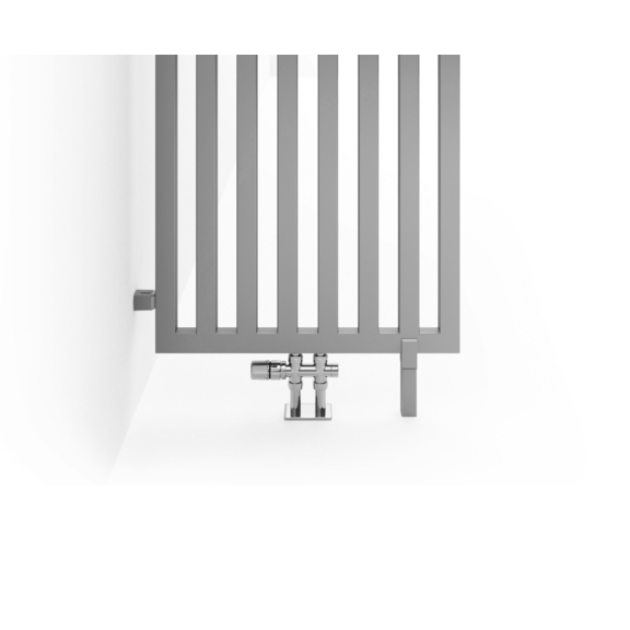 TERMA Angus DW designový radiátor 1450x520 barva Chrome Effect