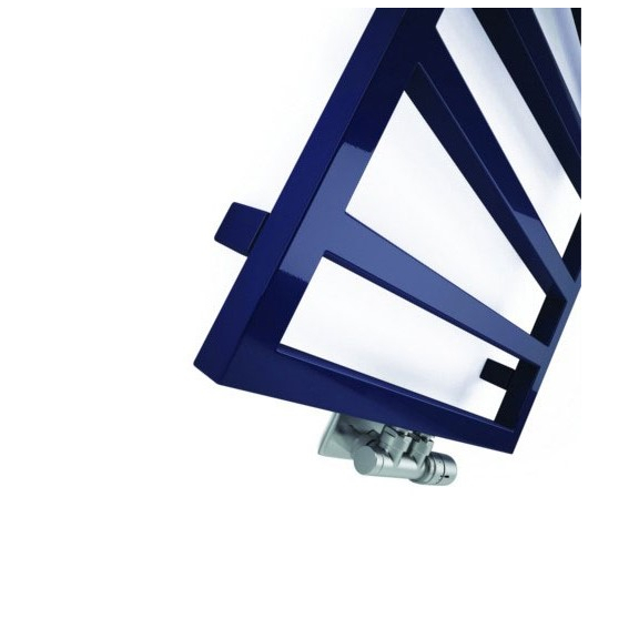 TERMA Zigzag koupelnový radiátor - barva Soft9005