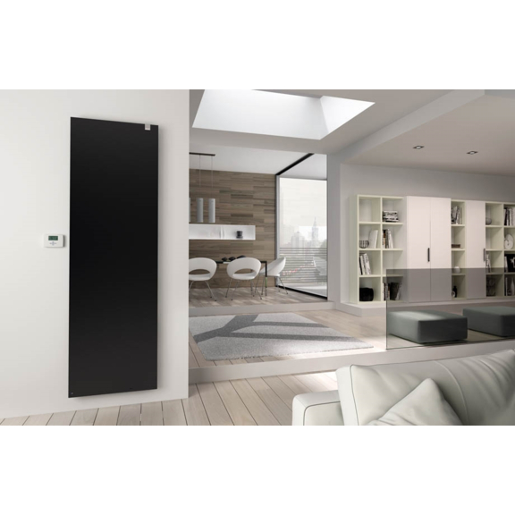 IRSAP Relax Power designový radiátor 1963x653 v interiéru