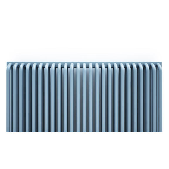 TERMA Delfin designový radiátor pod okno 540x1220 barva Metallic Black