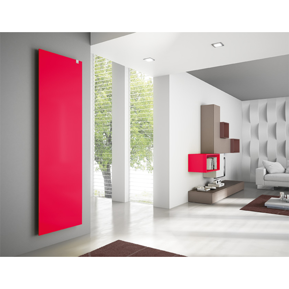 IRSAP Relax Power designový radiátor 1963x653 barva Rosso Fragola