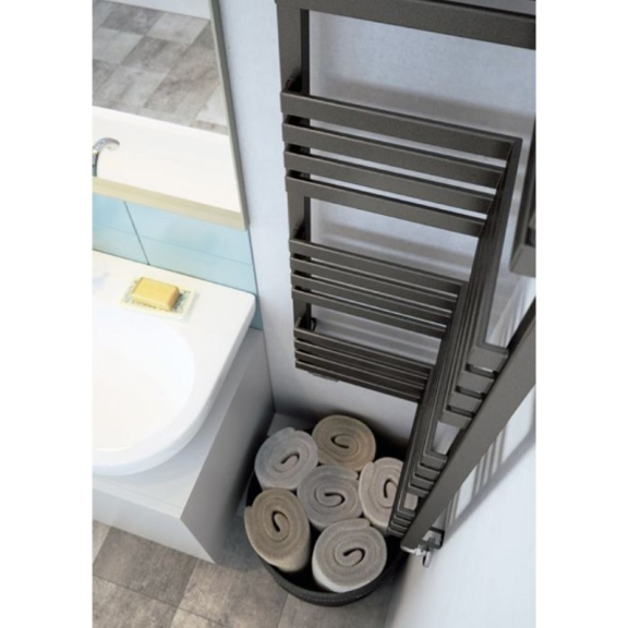 TERMA incorner rohový radiátor umístění v interiéru