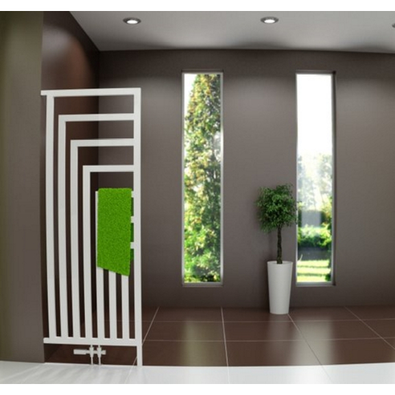 TERMA Angus DW designový radiátor RAL 9016 1460x520 - moderní a funkční