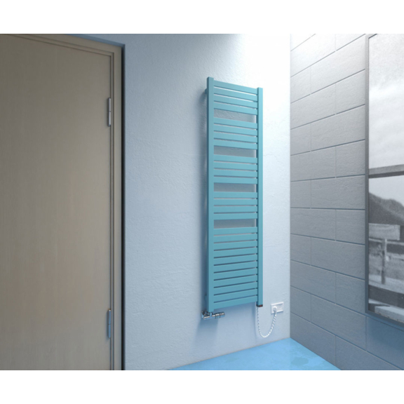 TERMA Mantis designový radiátor 860x540 RAL barva Antique Copper detail