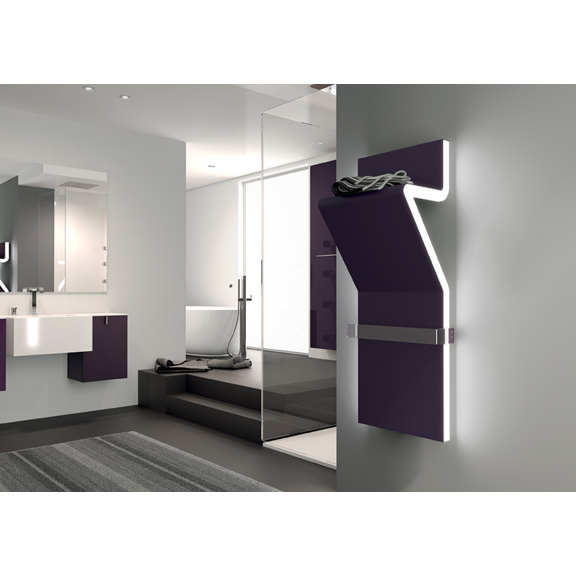 IRSAP Tratto designový radiátor 1200x450 barva Purple Blue