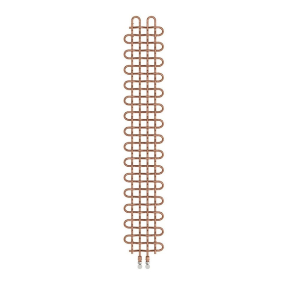 TERMA PLC V designový radiátor 1580x263 barva Copper