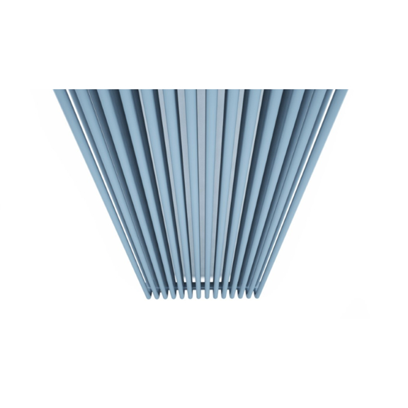 TERMA Delfin designový radiátor vertikální - moderní koupelna