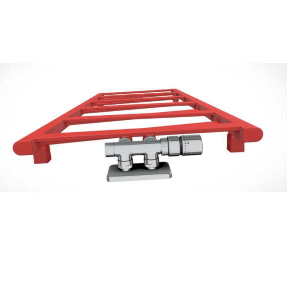 TERMA Vipera designový radiátor - napájení - schéma