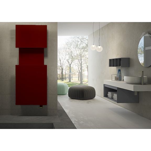 IRSAP M'ama koupelnový radiátor barva Flame Red