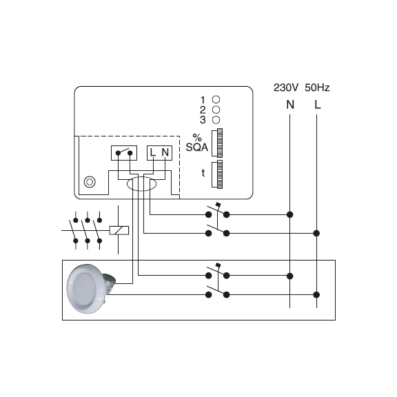 SQA - schéma zapojeníi
