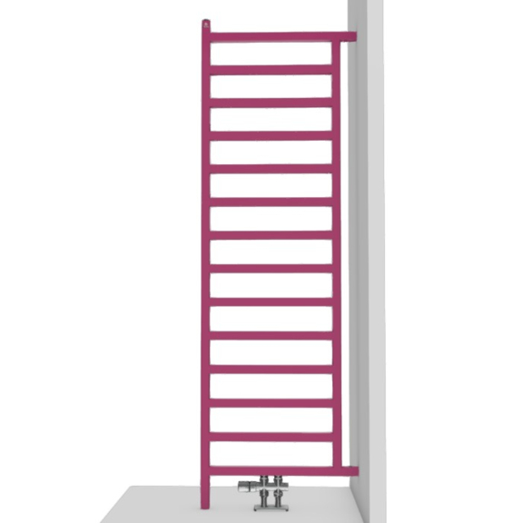 TERMA Simple DW designový radiátor barevná provedení RAL4010