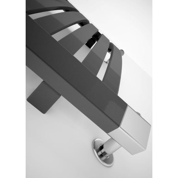 TERMA Dexter koupelnový radiátor Sparkling Gray detail