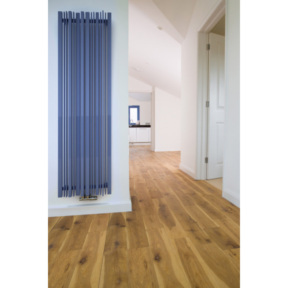 TERMA Sherwood V designový radiátor 1600x440 barva Metallic Grey