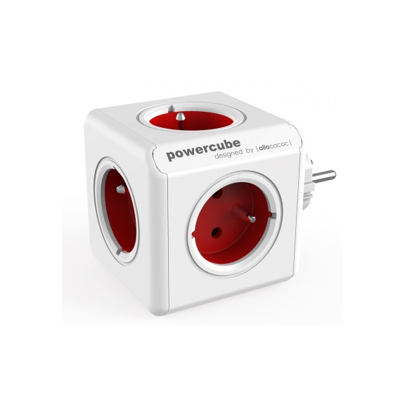 POWERCUBE ORIGINAL funkční rozbočovač - červený