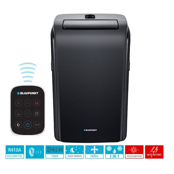 Blaupunkt Moby Blue 1012 B mobilní klimatizace - detail produktu