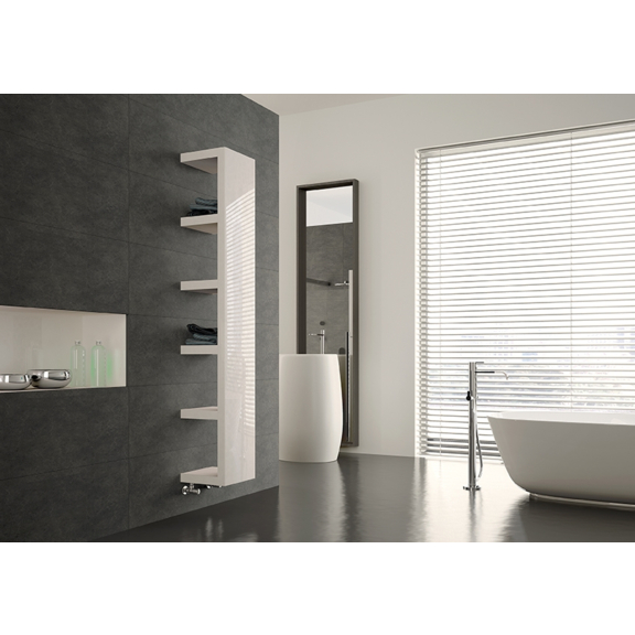 IRSAP Quadraqua designový radiátor 1828x300 L barva Bianco Perla