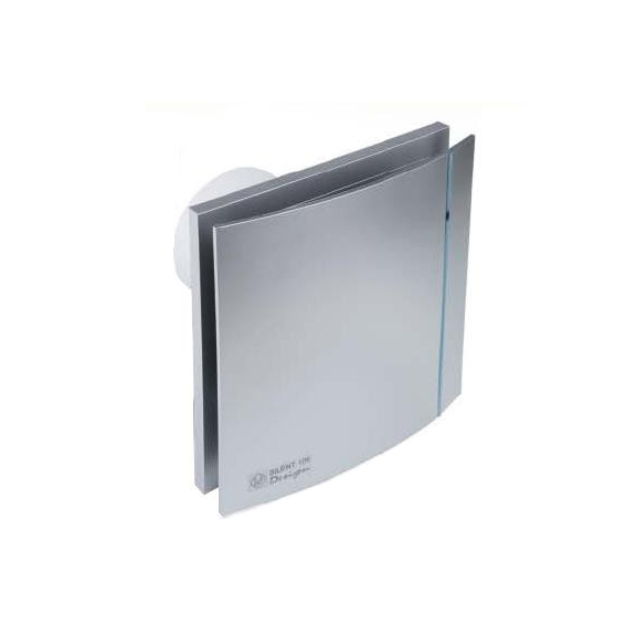Ventilátor Silent 100 Design Silver CZ stříbrný