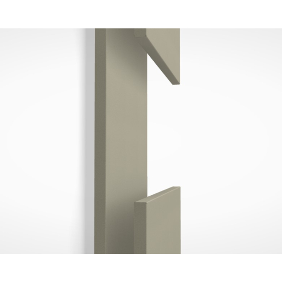 IRSAP M'ama koupelnový radiátor barva Sunstone - detail