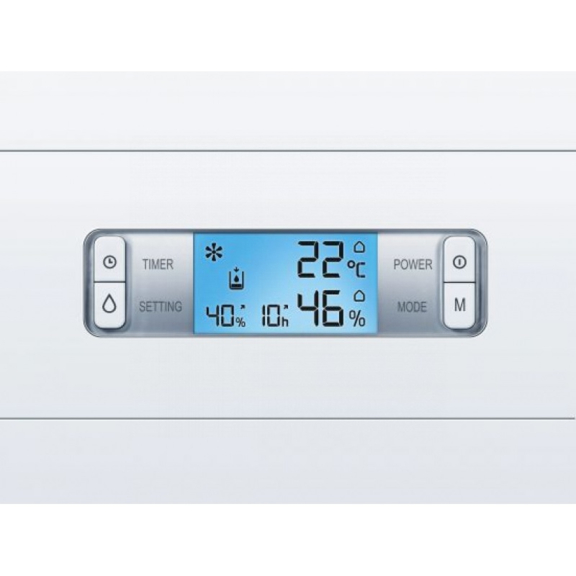 Beurer BEU-LE40 odvlhčovač vzduchu displej