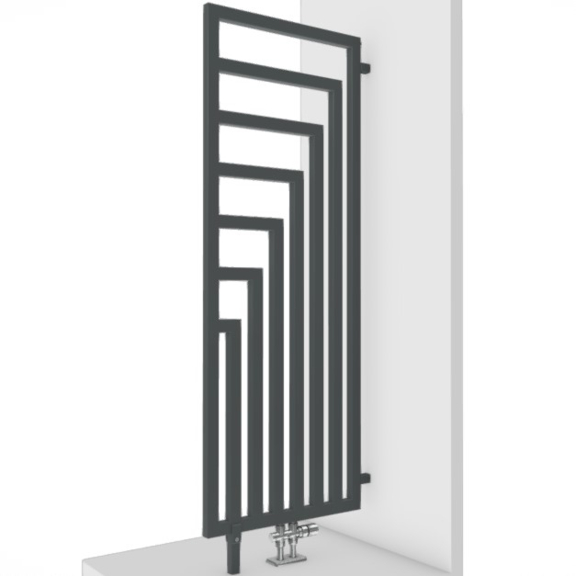 TERMA Angus DW designový radiátor RAL7012