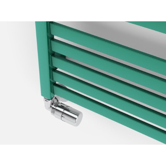 TERMA Marlin koupelnový radiátor 1185x430 RAL 7034 detail